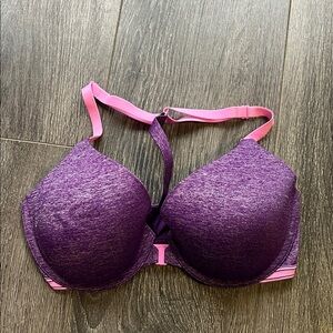 Victoria's Secret Purple and Pink Bra